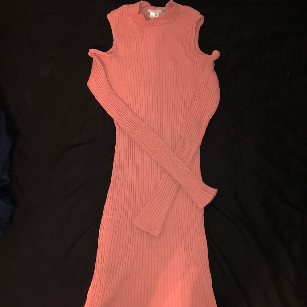 Peach Tight Dress